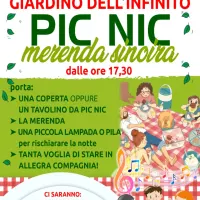 Pic nic e merenda sinòira al Giardino dell’Infinito